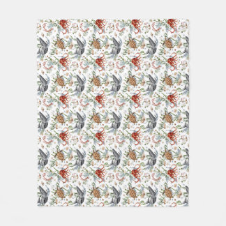 Living Life In Full Bloom Fleece Blanket