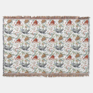 Living Life In Full Bloom Throw Blanket