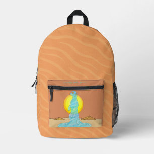 Living Mirage Printed Backpack