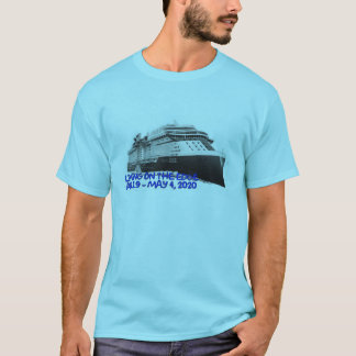 Living on The Edge Mono T-Shirt