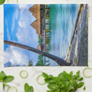 Living on the water kitchen towel
