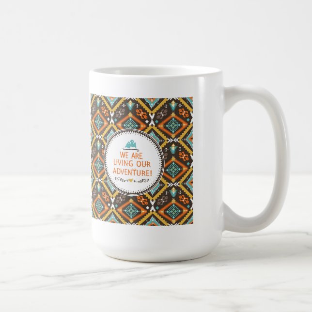 Living Our Adventure Coffee Mug (Right)