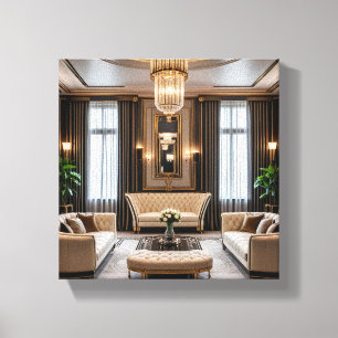 Living Room Canvas Print