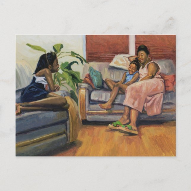 Living Room Lounge 2000 Postcard (Front)