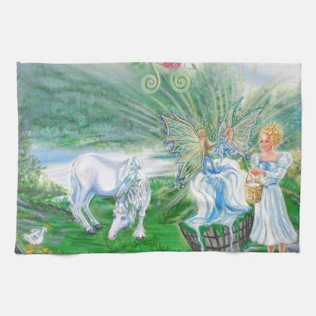 Living Spring Kitchen Towel (Horizontal)