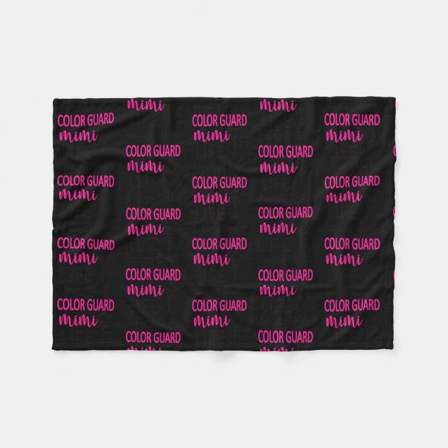Living That Color Guard Mimi Life Guard Mimi Fleece Blanket (Front (Horizontal))