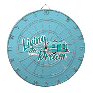 Living The Dream Camping Dartboard
