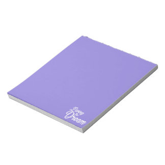 Living The Dream Inspirational Motivational Notepad