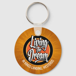 Living the Dream Keychain