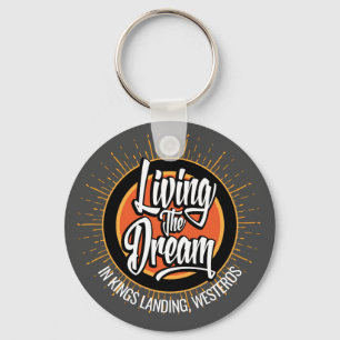Living the Dream Keychain