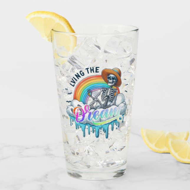 Living The Dream - Skeleton Glass (Front Ice)