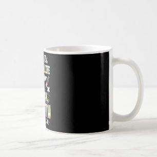 Living The Scrub Life Tie Dye Mental Health Techni Coffee Mug