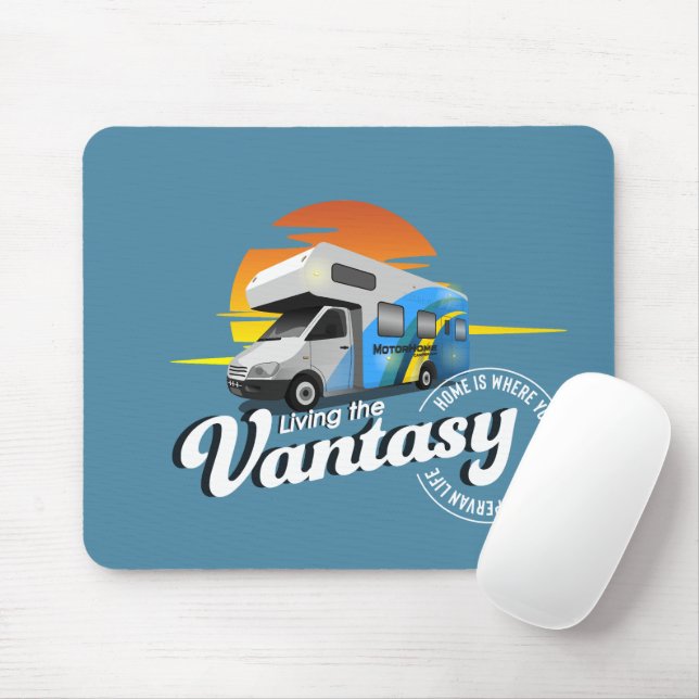 Living the Vantasy | Mouse Pad (With Mouse)