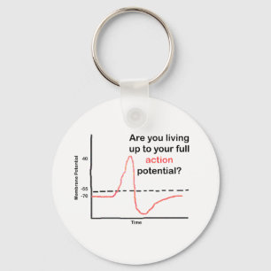 Living Up To Your Full Potential Keychain