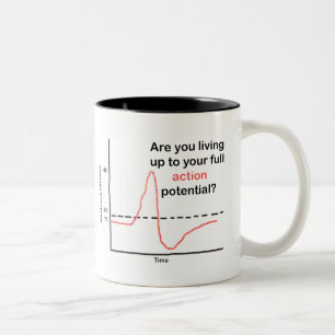 Living Up To Your Full Potential Two-Tone Coffee Mug