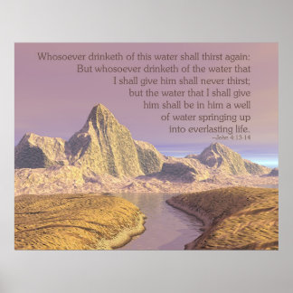 Living Water Poster