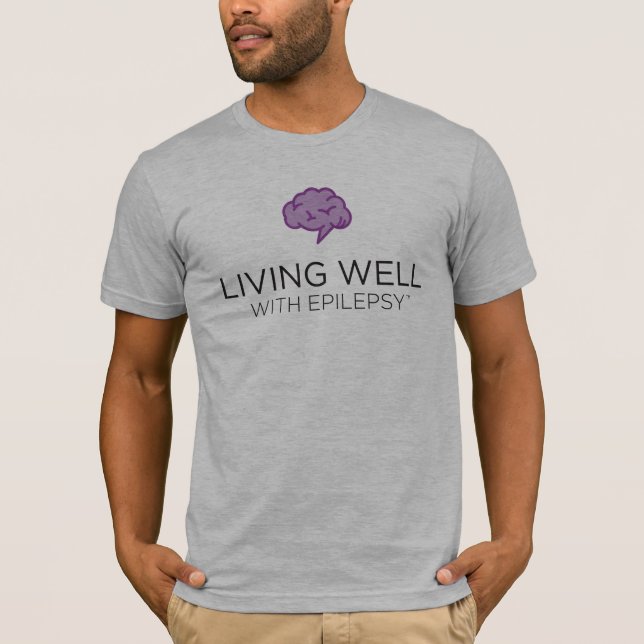 Living Well With Epilepsy Tee (Front)
