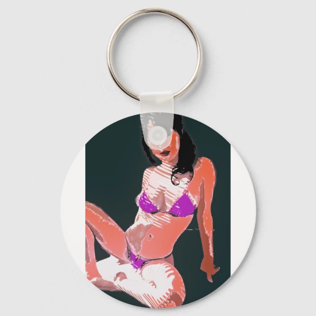 LivingDoll 2 Keychain (Front)