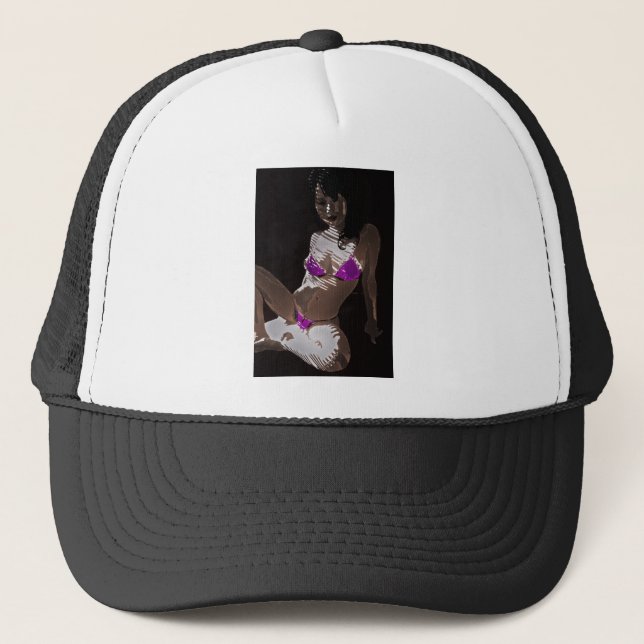LivingDoll 3 Trucker Hat (Front)