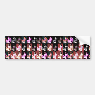 LivingDoll 7 Collage Bumper Sticker
