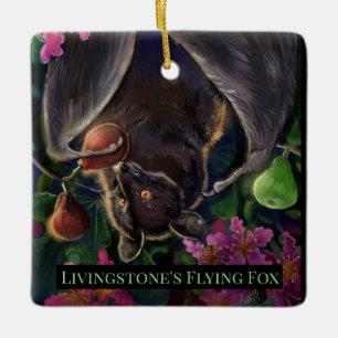 Livingstone Fling Fox Ceramic Ornament