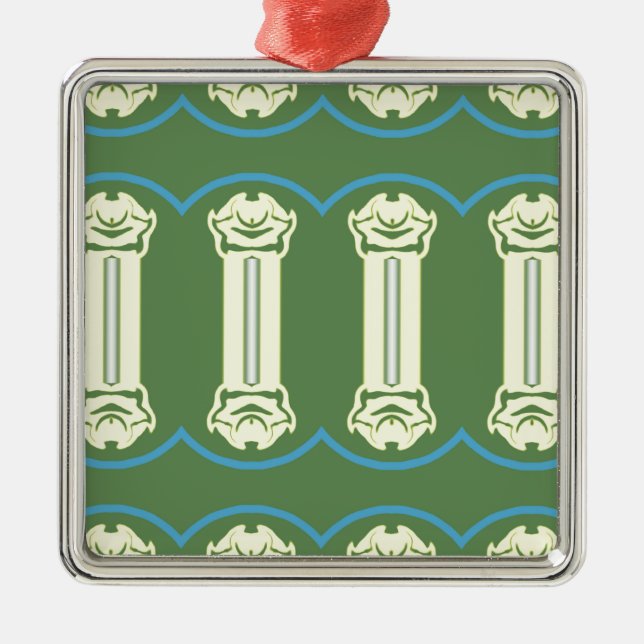Livingstone Metal Ornament (Front)