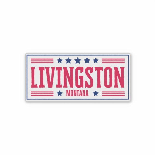 LIVINGSTONE MONTANA Stars & Stripes (Front)