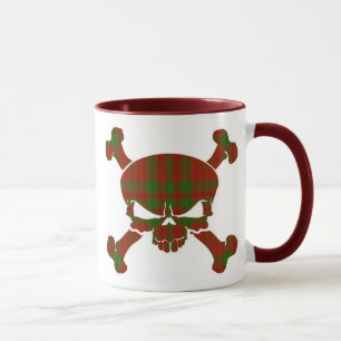 Livingstone Tartan Skull No Banner Mug