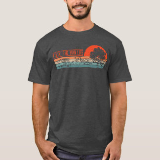 Livinhat Van Life Retro Camper Camping Van friends T-Shirt