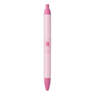 Liviys Cares Logo Black Ink Pen