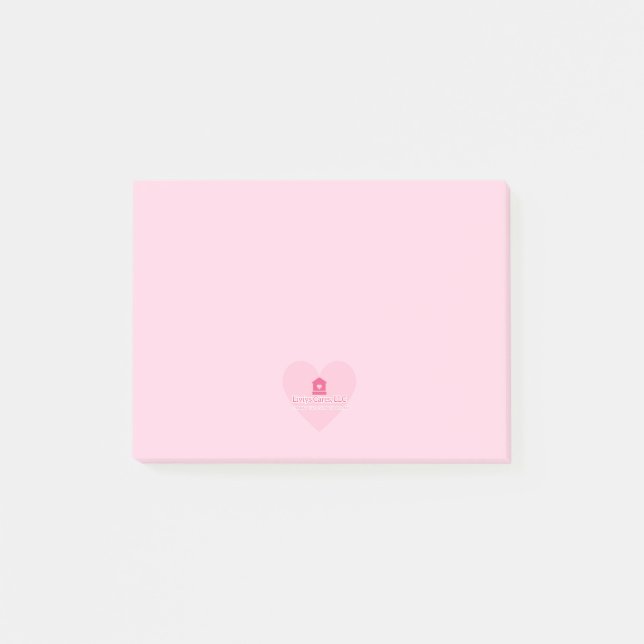 Liviys Cares Logo Post-it Notes (Front)