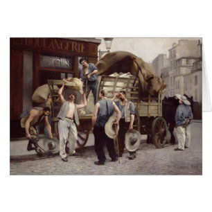 Livraison de la farine, 1885