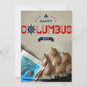 Livraison et carte Joyeux Columbus Day