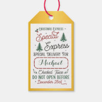 Livraison spéciale | Étiquettes de cadeaux du Père