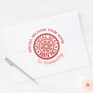 Livraison spéciale Sticker de Noël de Père Noël