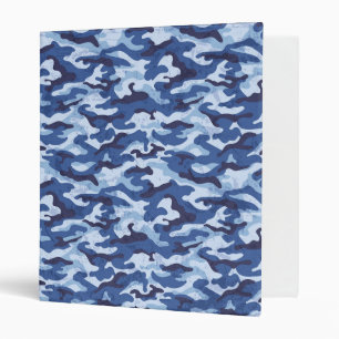 Livre classeur Camo bleu