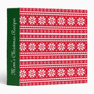 LIVRE classeur de la recette de cuisine SWEATER CH