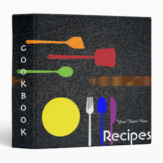 Livre classeur de la recette des ustensiles de cui