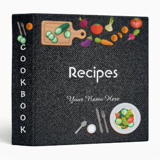 Livre classeur de la recette des ustensiles de cui