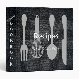 Livre classeur de la recette des ustensiles de cui