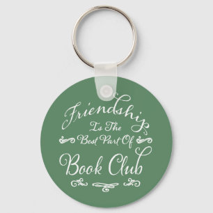 Livre Club Amitié Porte-clé vert