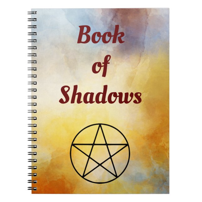 Livre D'Aquarelle Shadows Pentagram Arrière - plan (Devant)