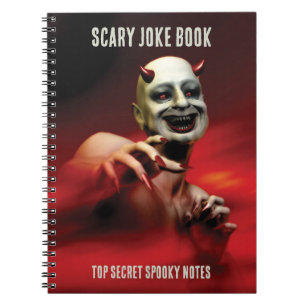 Livre de blagues effrayantes. Notes top secrètes.