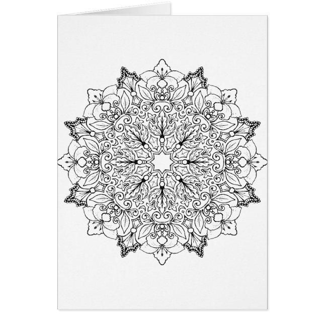 Livre de coloriage Mandala 1-63 (Devant)