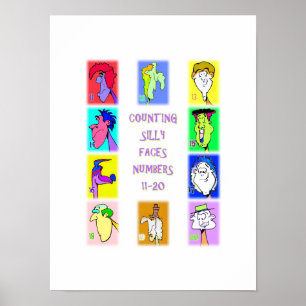 Livre de Comptage de Visages Idiots #2 : Affiche d
