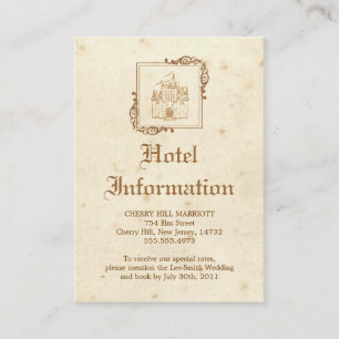 Livre de contes royal - carte de logement