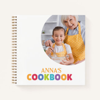 Livre de Cookbook Personnalisé (Votre Photo)