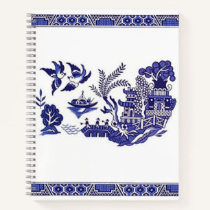 Livre de croquis Blue & White China Blue Willow