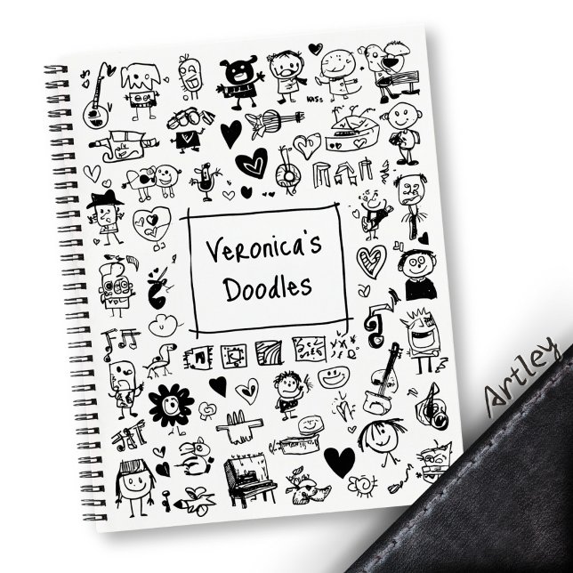 Livre de croquis d'artiste de gribouillis amusant  (Créateur téléchargé)