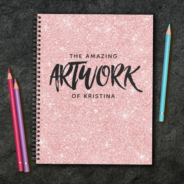Livre de croquis d'artiste de Parties scintillant  (Créateur téléchargé)